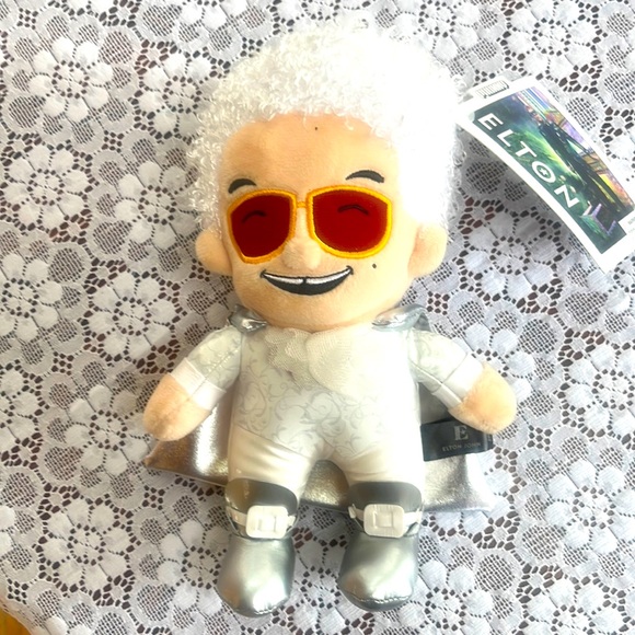 kidrobot Toys Nwt Kidrobot Elton John Renaissance Man 8 Plush Toy